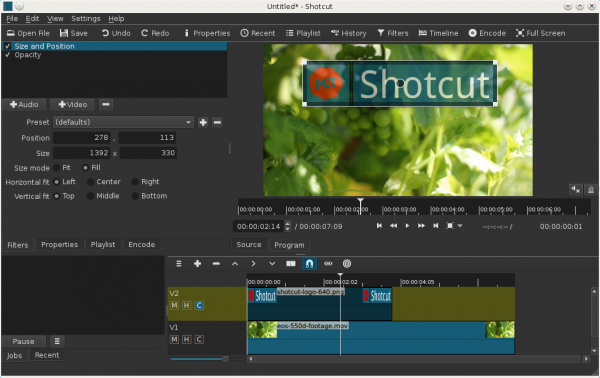shotcut video app